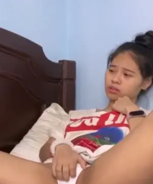 Gak Dapat Jatah Dari Ayang, Terpaksa Colmek Sambil Nonton Bokep